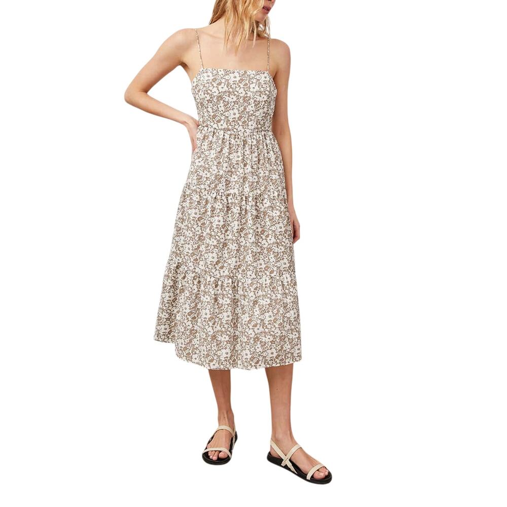 Rails Tiered Cafe Flora Leni Dress Size M